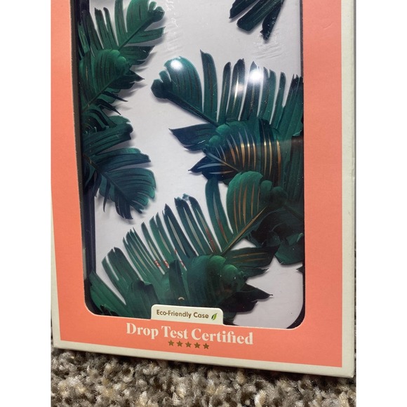 Sonix iPhone 14 Plus Phone Case Palm Leaves Bahama Clear Case - Picture 2 of 3